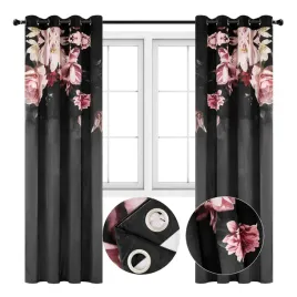 zaslony-grube-welurowe-gotowe-velvet-aksamit-welur-black-roses-140x250