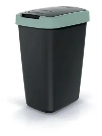 kosz-na-smieci-do-segregacji-compacta-q-nsab25-jasny-zielony-czarny