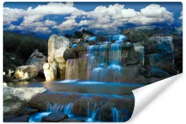 fototapety-do-jadalni-wodospad-kaskada-pejzaz-efekt-3d-natura-450x300