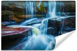 fototapeta-do-salonu-skalny-wodospad-kaskada-pejzaz-natura-efekt-3d-450x300