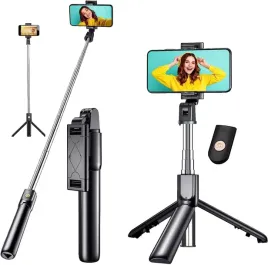 kijek-do-selfie-stick-tripod-statyw-pilot-bluetoot-kij-ze-statywem-bluetoot