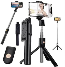 kijek-do-selfie-stick-tripod-statyw-pilot-bluetoot-kij-ze-statywem-bluetoot