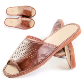 klasyczne-klapki-kapcie-wygodne-domowe-meskie-skora-braz-rozmiar-43