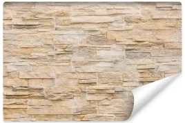 fototapeta-do-jadalni-bezowy-kamien-lupek-efekt-3d-mur-400x280