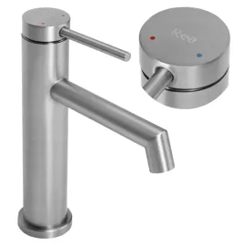 bateria-umywalkowa-stojaca-rea-foss-chrom-szczotkowana-nikiel-niska-inox