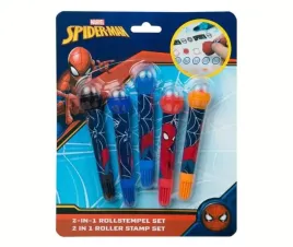 zestaw-stempli-rolkowych-2w1-spiderman-flamastry