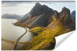 fototapeta-scienna-gory-krajobraz-islandia-natura-efekt-3d-450x300