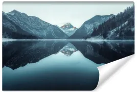 fototapeta-do-sypialni-pejzaz-gorskie-jezioro-gory-natura-efekt-3d-450x300