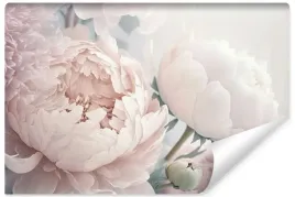 fototapeta-do-sypialni-peonie-kwiaty-efekt-3d-natura-450x300