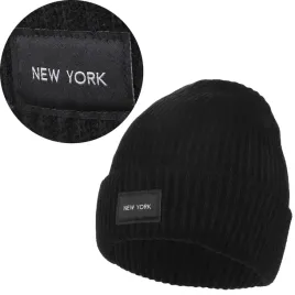 czapka-damska-jesienna-zimowa-ciepla-moraj-naszywka-new-york