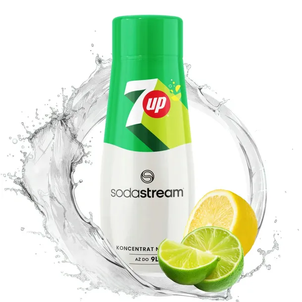 SYROP SODASTREAM KONCENTRAT DO SATURATORA WODY 7UP CYTRYNA LIMONKA 440ML