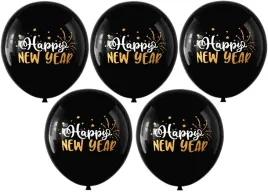 balony-happy-new-year-30-cm-czarne-hel-sylwester-5-sztuk-balon-nowy-rok