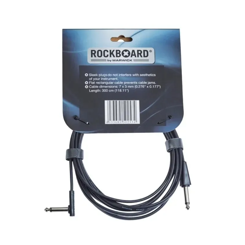 rockboard-flat-instrument-cable-300-cm-118-7-64-stan-nowy