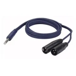 dap-audio-fl36150-kabel-jack-stereo-2-x-xlr-m