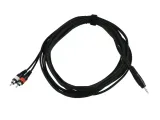 omnitronic-adaptercable-3-5-jack-2xrca-bk-kabel-6m-dlugosc-kabla-6-m