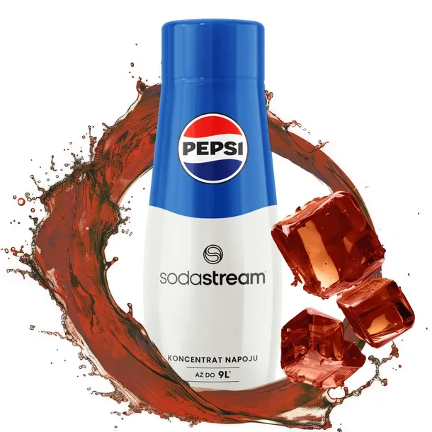 SYROP PEPSI COLA SODASTREAM DO SATURATORA WODY KONCENTRAT 9L NAPOJU Z 440ML