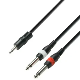 adam-hall-k3ywpp0600-kabel-mjack-2x-jack-6m