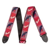 fender-monogrammed-strap-red-white-blue-pasek-kolor-czerwony