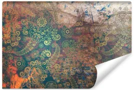 fototapeta-scienna-mandala-ornamenty-styl-retro-abstrakcja-450x300