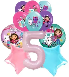 balony-urodzinowe-foliowe-zestaw-koci-domek-gabi-5-lat-pandus-hel-17szt