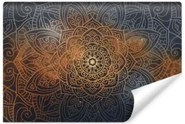 fototapeta-do-salonu-nowoczesna-mandala-styl-glamour-abstrakcja-450x300
