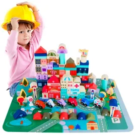 klocki-drewniane-do-budowy-miasta-domow-wiez-montessori-edukacyjne-120szt