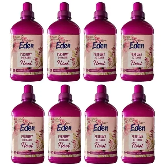 Perfumy do tkanin w płynie płyn do płukania koncentrat Eden 8x 720ml 8szt