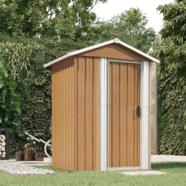szopa-ogrodowa-brazowa-126x975x177-cm-stal-galwanizowana-lumarko