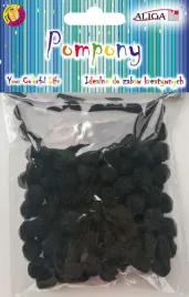 czarne-pompony-pluszowe-1-cm-akrylowe-pompon-120-sztuk-czern-kuleczki-dekor