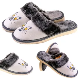 kapcie-z-wkladka-z-futerka-rozmiar-41-kotek-pantofle-papcie-domowe