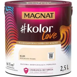 magnat-kolorlove-kl09-farba-plamoodporna-rozgrzany-piasek-25l