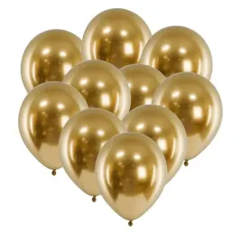 balony-lateksowe-5-zlote-chromowane-100szt