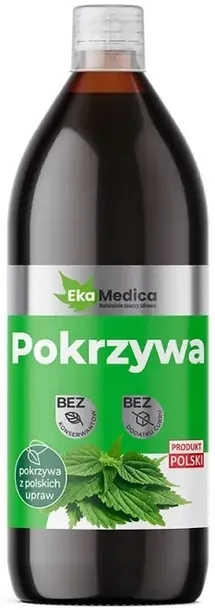 EKAMEDICA Sok Pokrzywa 1000ml DW. 20/06/2026 – 352635340 - ERLI.pl