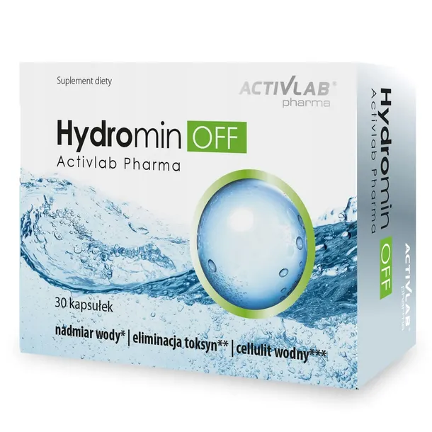 Tabletki na odchudzanie Hydromin OFF 30 kapsułek ACTIVLAB