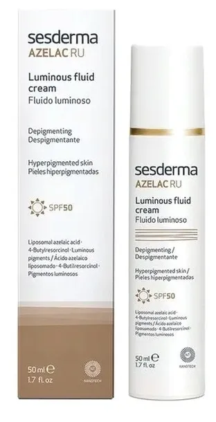 SESDERMA AZELAC Emulsja rozświetlająca SPF 50 50ml