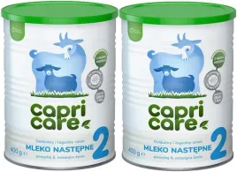 capri-care-2-kozie-mleko-nastepne-7-12-miesiac-zycia-dziecka-2x400g