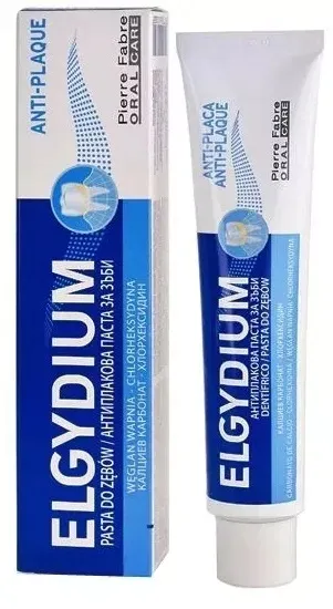 Antybakteryjna pasta do zębów ELGYDIUM ANTI-PLAQUE na kamień nazębny 75 ml