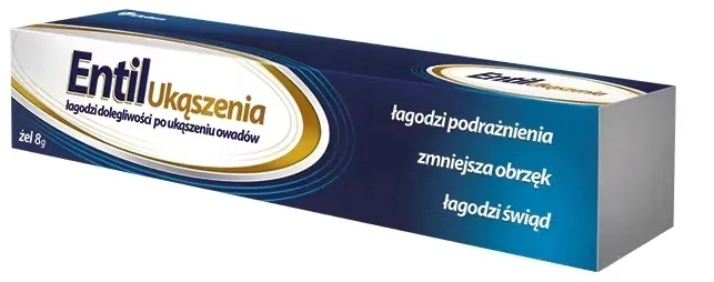 ENTIL Ukąszenia BÓL OBRZĘK KOMARY Żel 8g