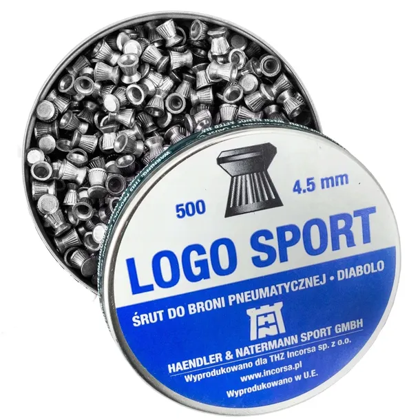 Śrut 4,5 mm diabolo H&N Logo Sport 500 szt. (