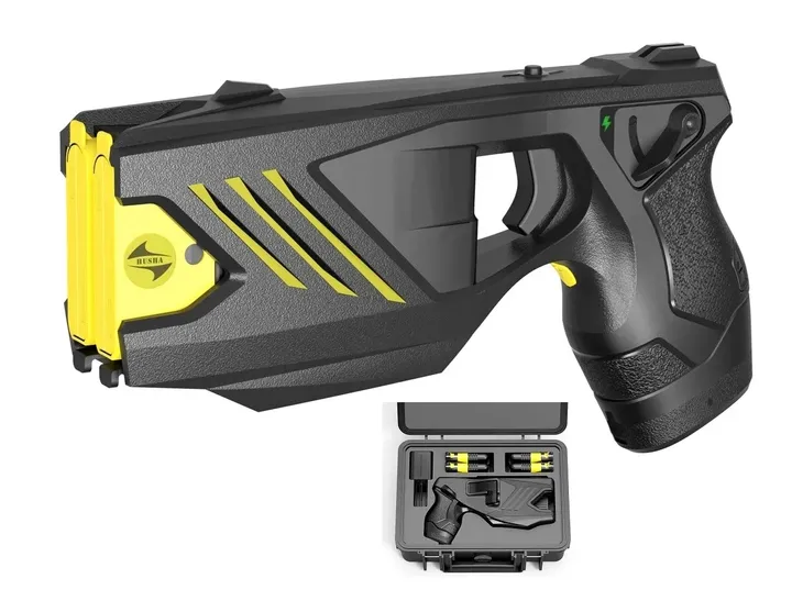 Paralizator strzelający Taser HUSHA TX200P 2-strzałowy 55.000 V zestaw (Par
