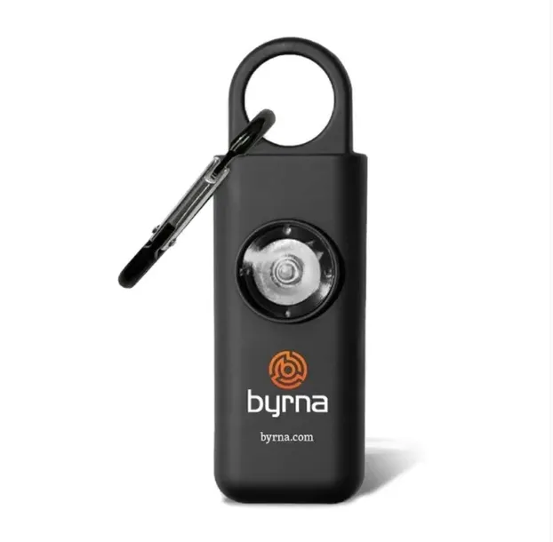 Alarm osobisty z latarką BYRNA Banshee 2w1 130 dB