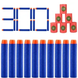 strzalki-do-wyrzutni-pistoletow-nerf-elite-300-szt-plus-piankowe-cele
