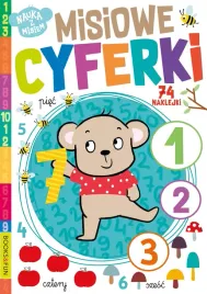 nauka-z-misiem-a4-misiowe-cyferki-z-naklejkami