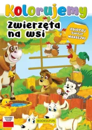 kolorowanka-zwierzeta-na-wsi-a4-z-naklejkami