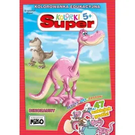 kolorowanka-super-kolorki-dinozaury-naklejki