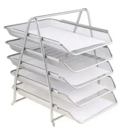 szuflady-stojak-na-biurko-5-tacek-polek-srebrna-organizer-dokumenty-sorter
