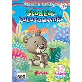 slodkie-kolorowanki-misie-brokatowe-naklejki