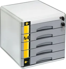 polki-na-biurko-metalowe-5-szuflad-na-klucz-rodo