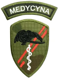 naszywka-wojskowa-pluton-medyczny-sluzba-medyczna