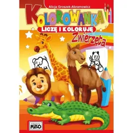 kolorowanka-dla-dzieci-licze-i-koloruje-zwierzeta